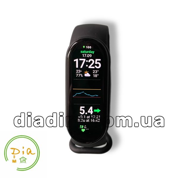 Фітнес-браслет Xiaomi Mi Smart Band 7 Black міжнародна версія