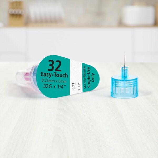 Голки інсулінові EasyTouch 5mm 32G для шприц-ручок