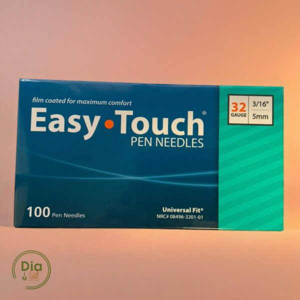 Голки інсулінові EasyTouch 5mm 32G для шприц-ручок