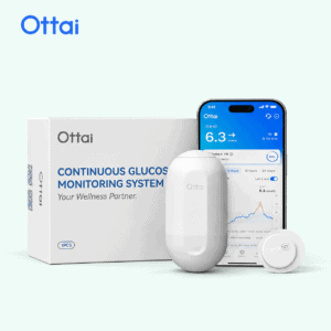 Ottai CGM — сенсор безперервного моніторингу глюкози на 15 днів з AI-додатком